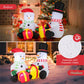 5ft Inflatable Snowman with Gift Boxes – LED Lit Holiday Decor for Outdoor Use, Christmas 2024