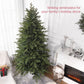 7 ft Realistic Artificial Christmas Tree with 2445 Tips – Easy Assembly Hinged Design, Perfect Holiday Decor for Home & Office 2024