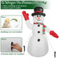 Giant 7.9FT Inflatable Christmas Snowman – LED Light-Up Decor with Waterproof Design for Outdoor Lawn, Holiday Festivities 2024