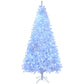 8 FT Pre-Lit White Pine Christmas Tree – Lush with 1500 Branch Tips and 500 LED Lights, Perfect Holiday Decor for Home or Office Christmas 2024