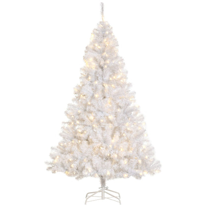 6 ft Pre-Lit Douglas Fir Christmas Tree – Realistic Artificial Holiday Decor with 250 Warm White LED Lights, Perfect for Christmas 2024