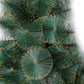 6 ft Classic Pine Needle Christmas Tree – Realistic Green Design with Golden Accents, Ideal Holiday Decor for Home & Office 2024