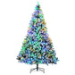 9 ft Pre-Lit Snow-Flocked Christmas Tree – Stunning Holiday Decor with 900 LED Lights, Perfect for Home & Office Christmas 2024