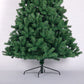 6ft Unlit PVC Spruce Christmas Tree - Full Green Fir with Foldable Metal Stand for Custom Holiday Decor