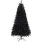 7.5 ft Black Christmas Tree – Realistic Holiday Decor for Indoor Use, Perfect for Halloween & Christmas 2024