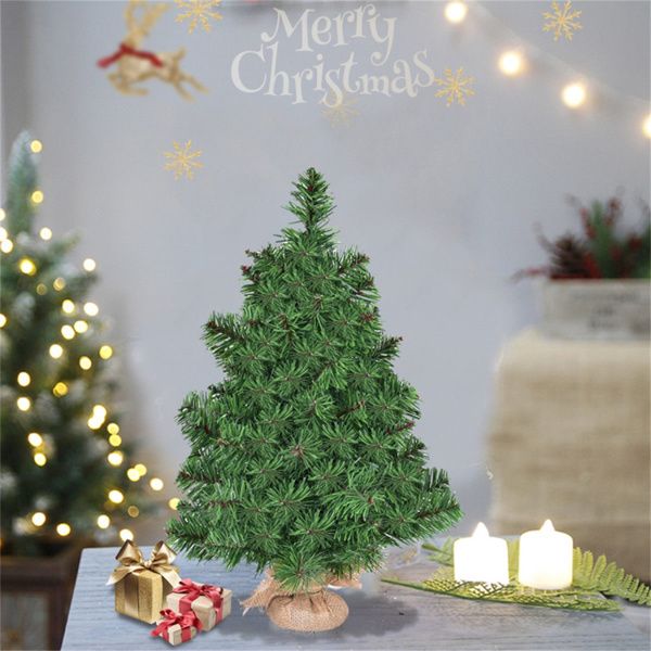 2 ft Unlit Green Christmas Tree – Eco-Friendly PVC, Perfect Holiday Decor for Indoor and Outdoor Use 2024