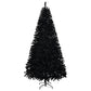 6 FT Black Pre-Lit Christmas Tree with 250 LED Lights & Remote Control - Lifelike Holiday Decor for Home & Office 2024