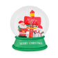 4 Ft Inflatable Christmas Snow Globe – LED Lit Santa & Snowmen, Outdoor Decoration for Holiday 2024