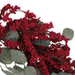 29" Lightweight Eucalyptus & Berry Wreath – Festive Holiday Decor for Front Door, Christmas 2024