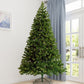 6ft Pre-lit Artificial Christmas Tree - Lifelike Hinged Xmas Tree with Sturdy Metal Stand, Perfect Holiday Decor