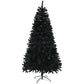 9ft Unlit Black Christmas Tree – 2132 Branch Tips, Auto Open Design, Steel Base for Home & Office Holiday Decor 2024