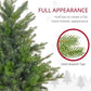 7 ft Snow-Flocked Christmas Tree – Realistic Design with 2003 Tips, Perfect Holiday Decor for Home & Office Christmas 2024