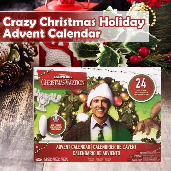 National Lampoon's Christmas Vacation Advent Calendar – 24 Surprise Collectibles Featuring Clark Griswold, Holiday Countdown 2024