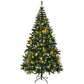 7 FT Snow-Flocked Artificial Christmas Tree - DIY 150 Warm LED Lights with Remote Control, Perfect Holiday Decor for 2024