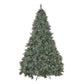 7 ft Snow-Flocked Faux Cashmere Christmas Tree with 75 Pine Cones – Elegant Holiday Decor for Home 2024