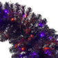 6FT Bendable Black Christmas Hat Tree with 300 LED Lights - Unique Holiday Decoration for Christmas & Halloween Celebrations