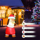 5 Feet Inflatable Christmas Dog Decoration – LED Lit with Built-in Lights, Outdoor Safe, Holiday Decor 2024