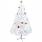 6 ft Unlit Premium Spruce Artificial Christmas Tree – Eco-Friendly PVC, Sturdy Metal Stand, Perfect for Home & Office Holiday Decor 2024