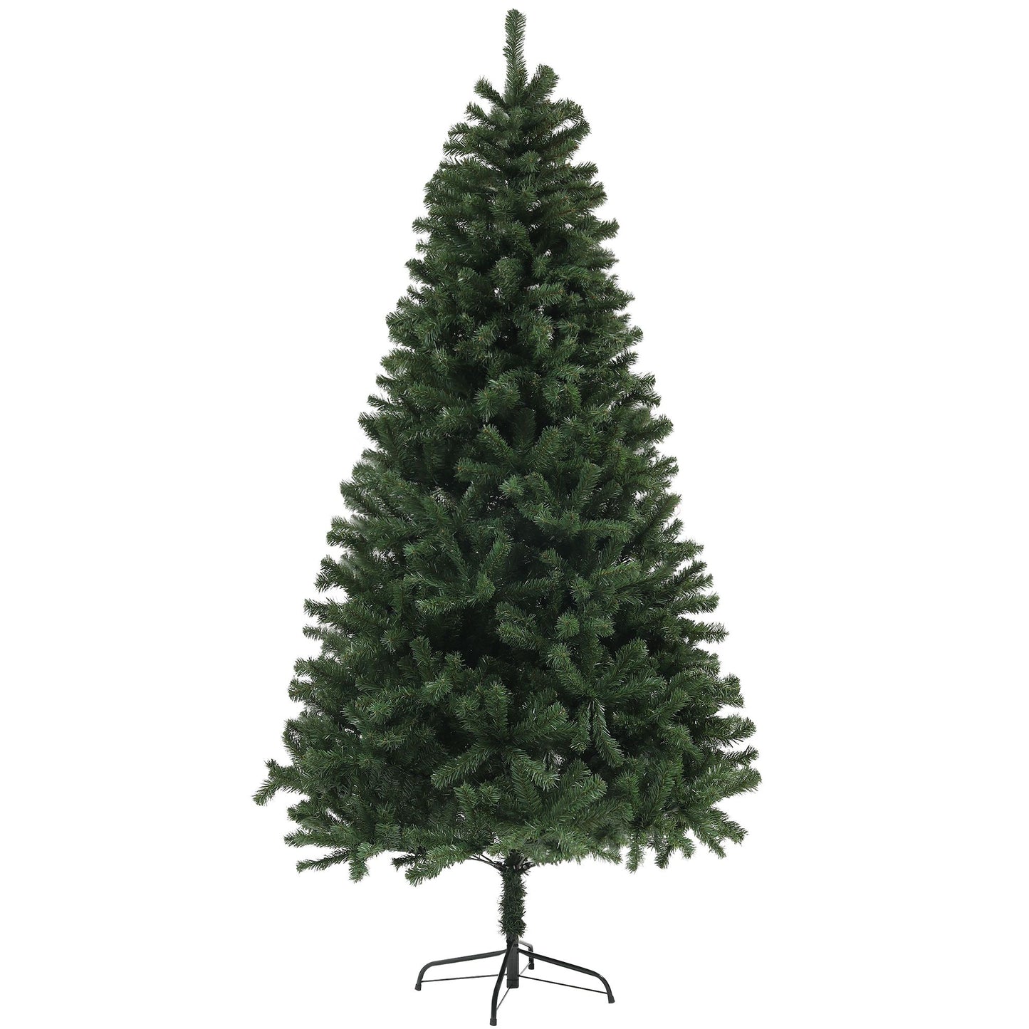 7.5 ft Realistic Artificial Christmas Tree with 1346 Branch Tips - Auto Open Holiday Decor for Home & Office - Christmas 2024