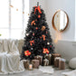 7.5 ft Black Tie Christmas Tree – 2500 Branches, Perfect Holiday Decor for Festive Celebrations 2024