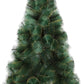 6 ft Classic Pine Needle Christmas Tree – Realistic Green Design with Golden Accents, Ideal Holiday Decor for Home & Office 2024