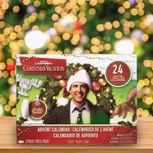 National Lampoon's Christmas Vacation Advent Calendar – 24 Surprise Collectibles Featuring Clark Griswold, Holiday Countdown 2024