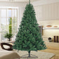 6ft Full Green Christmas Tree – Realistic PVC Spruce with Metal Stand, Perfect for Holiday Decor 2024