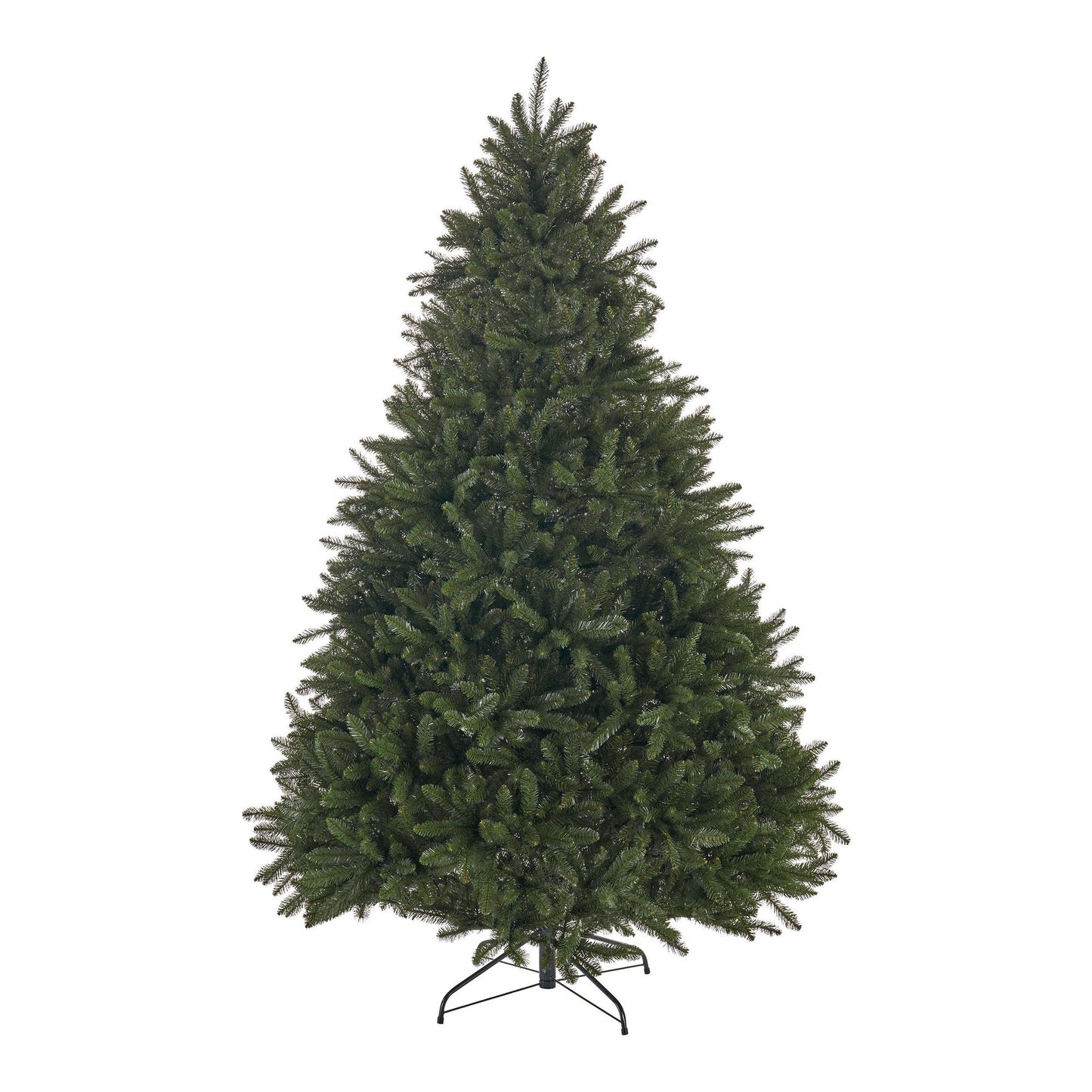 7 ft Unlit Norway Hinged Christmas Tree with 2231 Tips – Classic Holiday Decor for Home, 2024