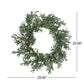 29-inch Snowberry Wreath – Elegant Winter Charm with White Berries, Perfect for Front Door, Christmas Decor 2024