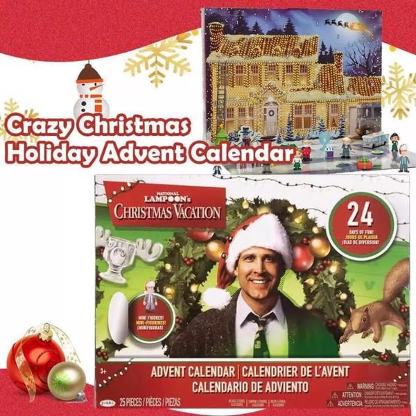 National Lampoon's Christmas Vacation Advent Calendar – 24 Surprise Collectibles Featuring Clark Griswold, Holiday Countdown 2024