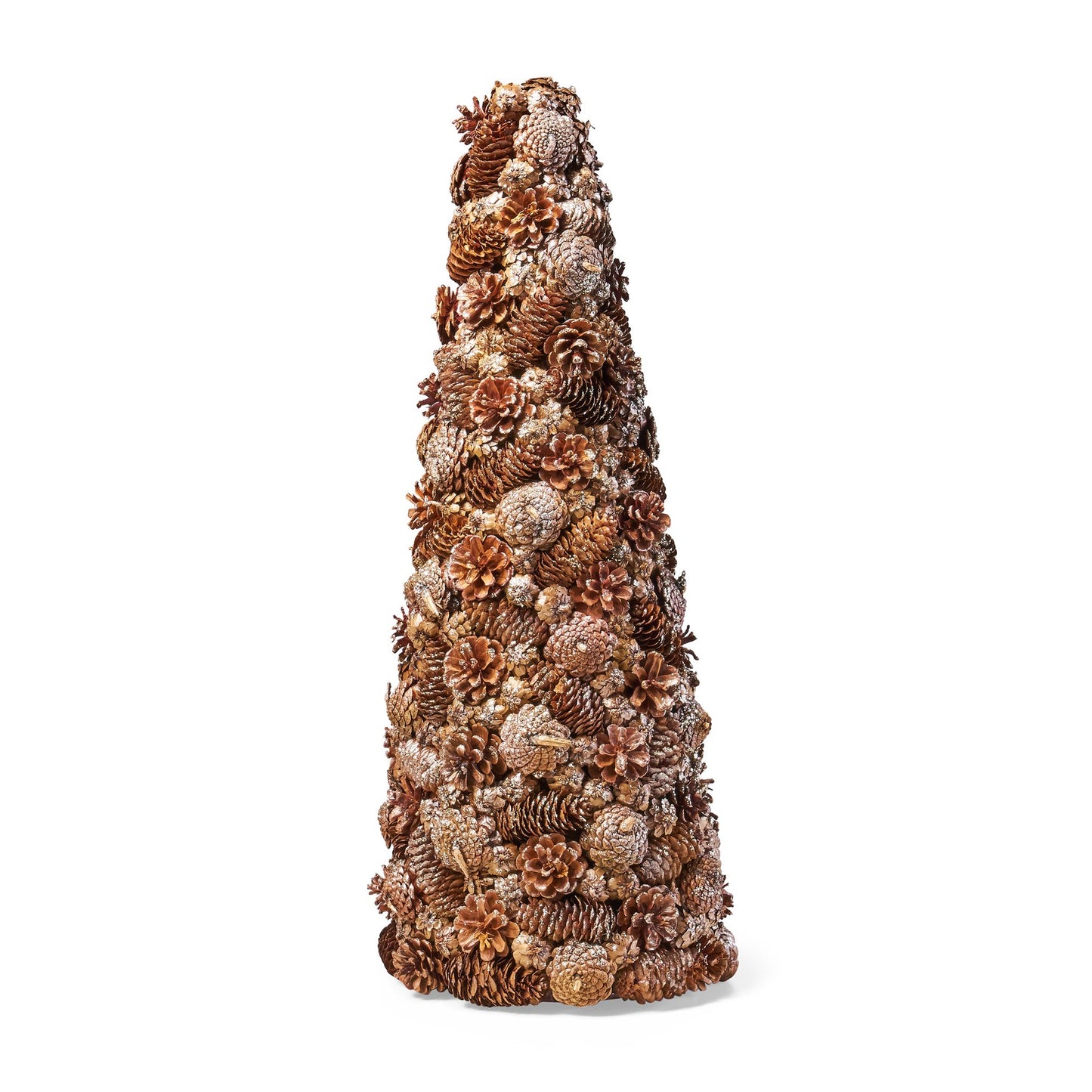 Pine Cone Rustic Tabletop Christmas Tree - 26.5" Natural Holiday Decor for Festive Home Decoration 2024