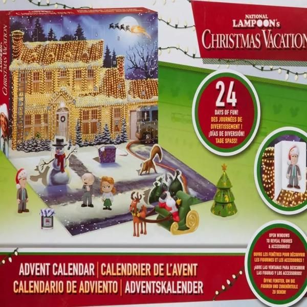 National Lampoon's Christmas Vacation Advent Calendar – 24 Surprise Collectibles Featuring Clark Griswold, Holiday Countdown 2024