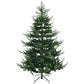 7.5 ft Realistic Pine Hinged Christmas Tree - Flame-Retardant Design for Home Holiday Decor 2024