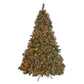 9' Snow-Flocked Cashmere Christmas Tree with 105 Pine Cones & 1200 Clear Lights - Perfect Holiday Decor for 2024