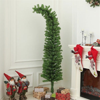 6 ft Slim Pencil Christmas Tree – Whimsical Design with 400 Tips, Perfect Holiday Decor for Indoor Spaces 2024