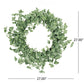 27-Inch OXALIS CORNICULATA Wreath – Elegant Floral Design for Front Door, Holiday Decor 2024