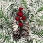 Pre-Lit Artificial Christmas Tree Set - 4-Piece Holiday Decor with Wreath, Garland, and Entrance Trees for Festive Home Decoration