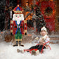 Lighted Nutcracker Soldier Decoration – 66-inch Pre-lit with 162 LED Warm White Lights, Indoor/Outdoor Holiday Decor 2024