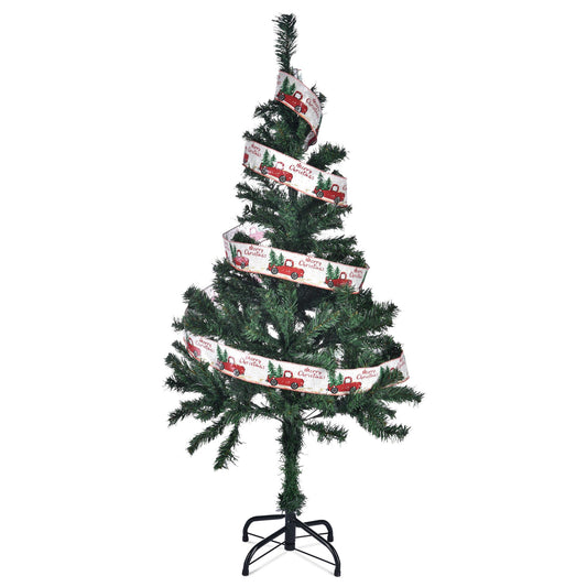 4 ft Realistic Artificial Christmas Tree with 200 Branch Tips – Festive Holiday Decor for Home & Office Christmas 2024