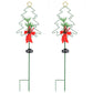 Christmas tree solar stake light