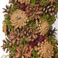 Natural Pinecone Christmas Wreath – 18.5-inch Rustic Decor for Front Door, Holiday Cheer 2024