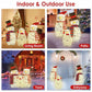 3-Piece 30-inch LED Lit Snowman Family Decorations – Adorable 2D Outdoor Winter Wonderland Decor, Perfect for Lawn & Holiday Cheer 2024