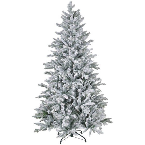 6ft Snow-Flocked Christmas Tree – Realistic Holiday Decor for Home & Office, Perfect for Christmas 2024