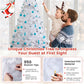 7 ft Realistic White Christmas Tree – Eco-Friendly PVC with Metal Stand, Perfect Holiday Decor for Christmas 2024