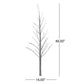 4FT Multi-Colored LED Paper Twig Tree for Eco-Friendly Holiday Decor 2024