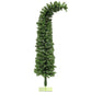 6 ft Slim Pencil Christmas Tree – Whimsical Design with 400 Tips, Perfect Holiday Decor for Indoor Spaces 2024