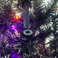 6FT Bendable Black Christmas Hat Tree with 300 LED Lights - Unique Holiday Decoration for Christmas & Halloween Celebrations