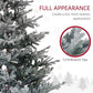 7.5 ft Snow-Flocked Nordic Pine Christmas Tree – Realistic Indoor Holiday Decor for Festive Celebration 2024