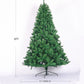 8ft Full Green Artificial Spruce Christmas Tree with Metal Stand – Unlit Holiday Decor for Festive Celebrations 2024