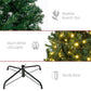 7.5 ft Pre-Lit Artificial Christmas Tree – Full and Lifelike Holiday Decor with 500 LED Lights, Perfect for Home and Office Christmas 2024